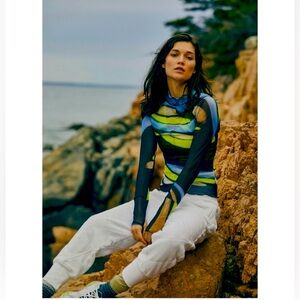 NWT Free People Jump Off Layer Top